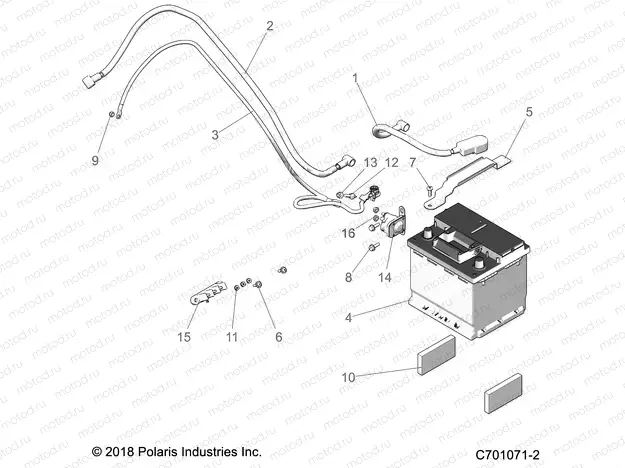 ELECTRICAL | ELECTRICAL, BATTERY - Z20ASS99C2/CH (C701071-2)
