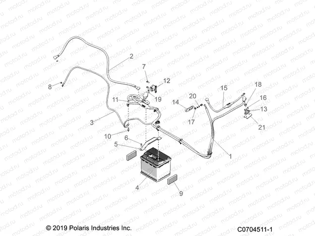 ELECTRICAL | ELECTRICAL, BATTERY - Z20NAE92KL (C0704511-1)