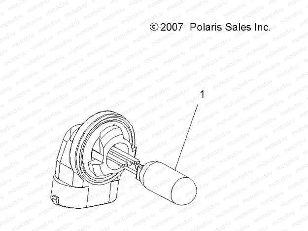 ELECTRICAL | ELECTRICAL, BULBS - A11LB27AA (49ATVBULBS08SP300)