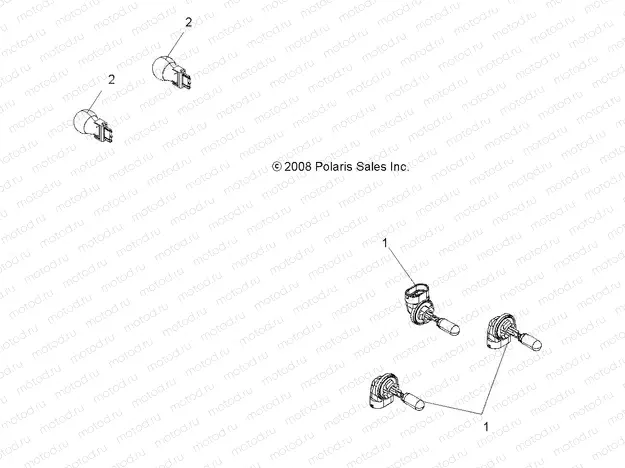 ELECTRICAL | ELECTRICAL, BULBS - A13ZN5EAD/K/L (49ATVBULBS09SPEPS550)