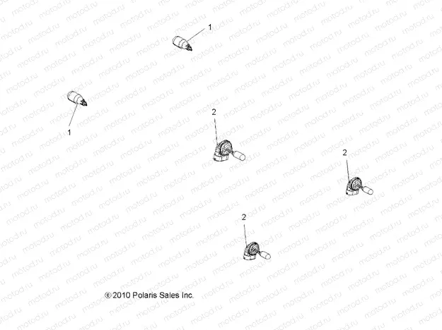 ELECTRICAL | ELECTRICAL, BULBS - A15S6A76FA (49ATVBULBS116X6)