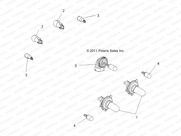 ELECTRICAL | ELECTRICAL, BULBS - A15SEB57CA/CJ/SEC57CJ/CA (49ATVBULBS12SP500F)
