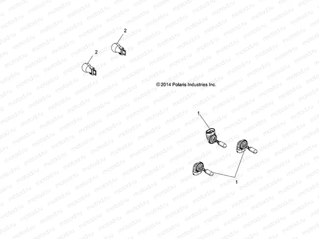 ELECTRICAL | ELECTRICAL, BULBS - A15SHE57HS (49ATVBULBS15SPMD)