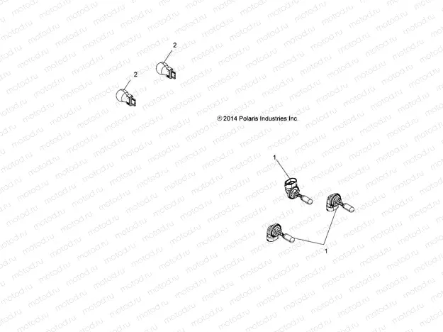 ELECTRICAL | ELECTRICAL, BULBS - A19SDA57B7/L7/SDD57LU/SDE57B5 (49ATVBULBS1570SPTR)