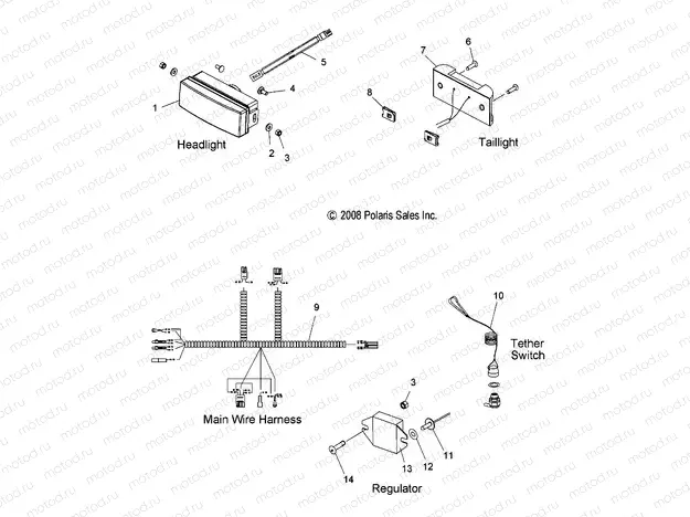 ELECTRICAL | ELECTRICAL, COMPONENTS - S20WAA1ASA/AEA (49SNOWELECT09120)