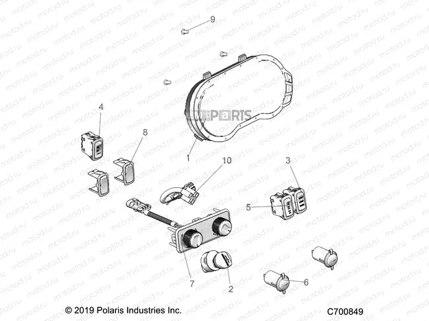 ELECTRICAL | ELECTRICAL, DASH AND HEATER INSTRUMENTS - R20RRE99A/B (C700849
