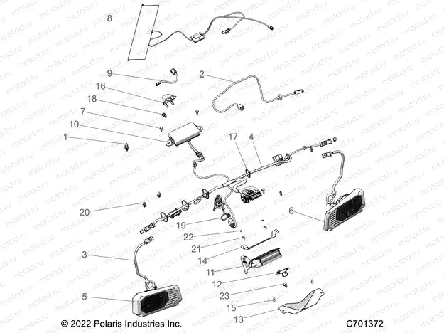 ELECTRICAL | ELECTRICAL, DASH COMPONENTS, RIDE COMMAND - R22RRY99A9/AC/AM/AS/B9/BC/BM/BS (C701372)
