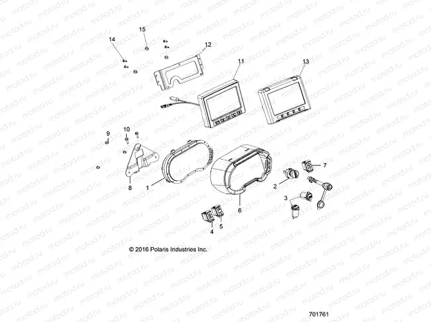ELECTRICAL | ELECTRICAL, DASH INSTRUMENTS AND CONTROLS - G20GMJ99AP/BP/AG (701761)