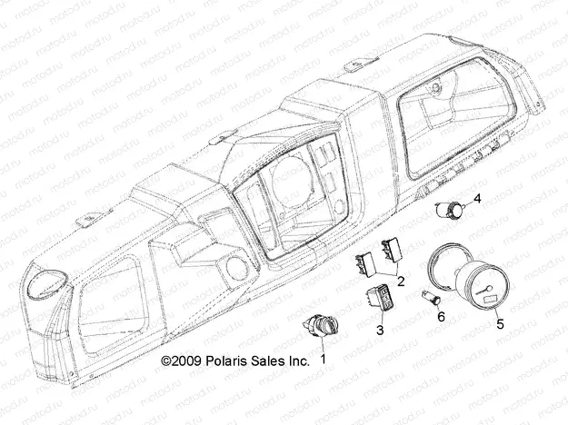 ELECTRICAL | ELECTRICAL, DASH INSTRUMENTS and CONTROLS - R13WH50AG/AH/AR/AX (49RGRDASH11500CREW)