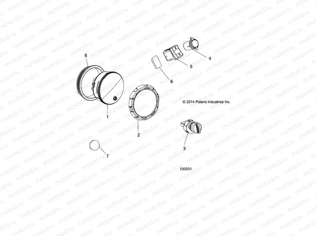 ELECTRICAL | ELECTRICAL, DASH INSTRUMENTS AND SWITCHES - A15DAH57EJ (100031)