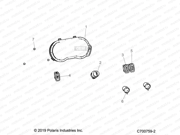 ELECTRICAL | ELECTRICAL, DASH INSTUMENTS - R20RRE99AA/AF/AP/AX/A9/BA/BF/BP/BX/B9 (C700759-2)