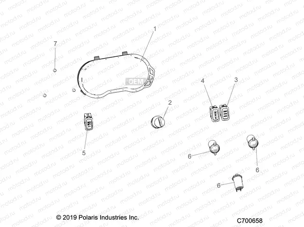 ELECTRICAL | ELECTRICAL, DASH INSTUMENTS - R20RSE99NP (C700658)