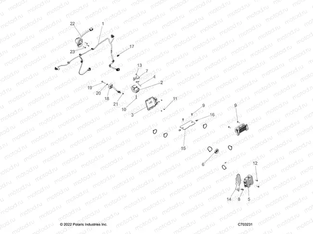 ELECTRICAL | ELECTRICAL, ECM, COIL, REGULATOR - Z23NAE99FR/SCR/FR (C703231)