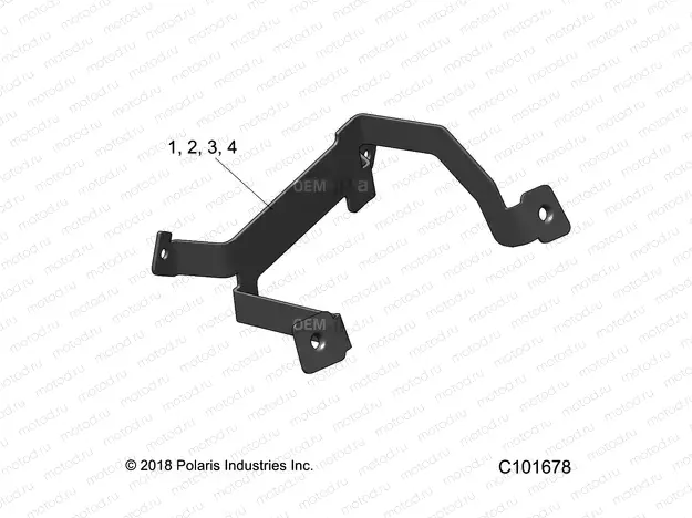 ELECTRICAL | ELECTRICAL, ECU BRACKET - A20SLZ95AE (C101678)