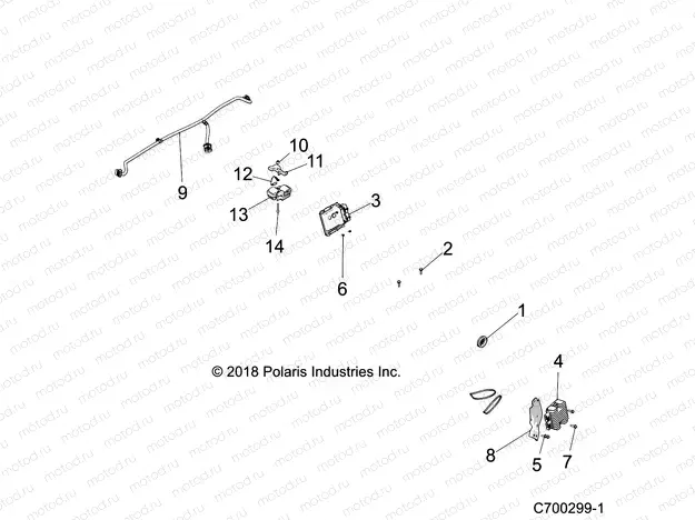 ELECTRICAL | ELECTRICAL, ECU, REG, ETC. - Z20ASE99AH/LH (C700299-1)