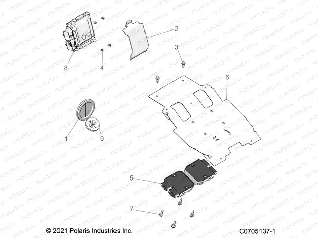 ELECTRICAL | ELECTRICAL, ECU, REGULATOR, ETC. - Z21R4F92AH/BH (C0705137-1)