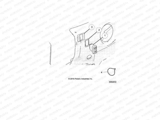 ELECTRICAL | ELECTRICAL, FORWARD/NEUTRAL/REVERSE SWITCH - L16G2/4/ EURO