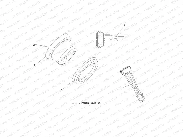 ELECTRICAL | ELECTRICAL, GAUGES and INDICATORS - A13MN50ET/EX (49ATVGAUGES13SP500TR)