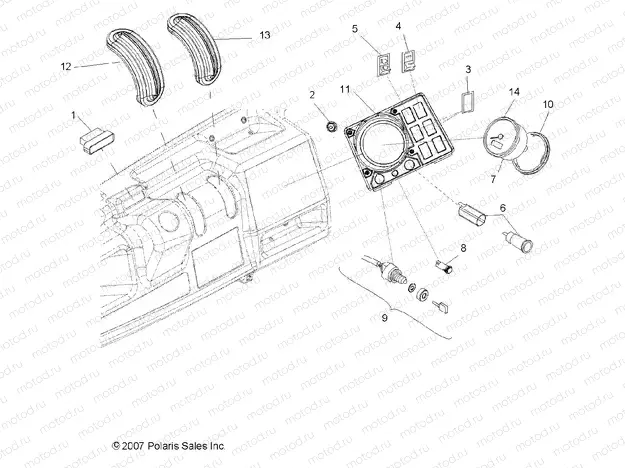 ELECTRICAL | ELECTRICAL, GAUGES and INDICATORS - R08WH68AG/AH/AK/AR (49RGRDASH086X6)