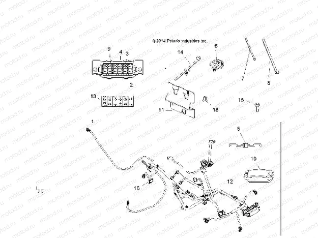 ELECTRICAL | ELECTRICAL, HARNESS - A15SVA85FD (49ATVHARNESS15850EU)