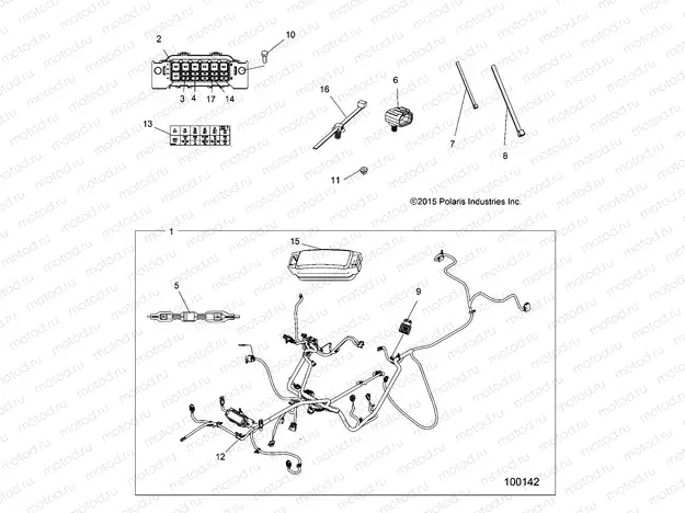 ELECTRICAL | ELECTRICAL, HARNESS - A16SXM95AL
