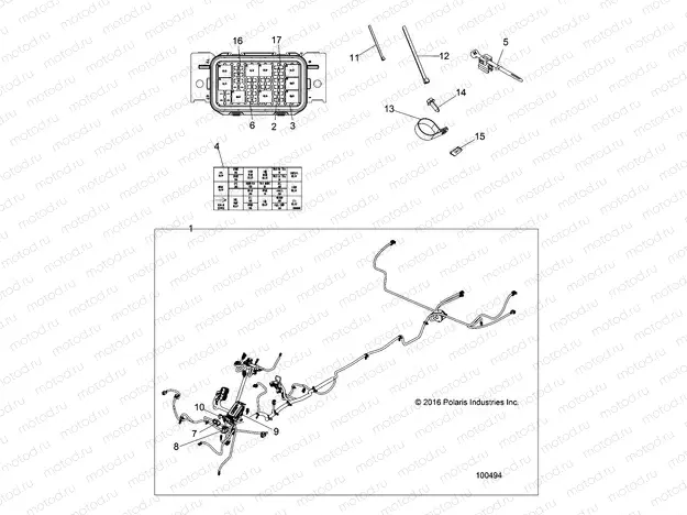 ELECTRICAL | ELECTRICAL, HARNESS - A18S6S57C1/CL