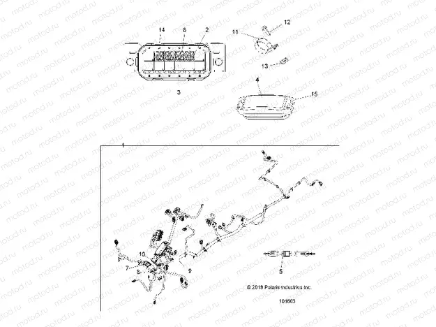 ELECTRICAL | ELECTRICAL, HARNESS - A20SUE57D5 (101603)