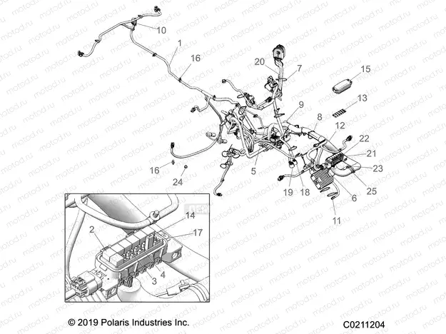 ELECTRICAL | ELECTRICAL, HARNESS - A20SXA85A1/A7/CA1/CA7/E85A9/AF/AP/CA9/CAF/CAP/V85AP/CAP (C0211204)