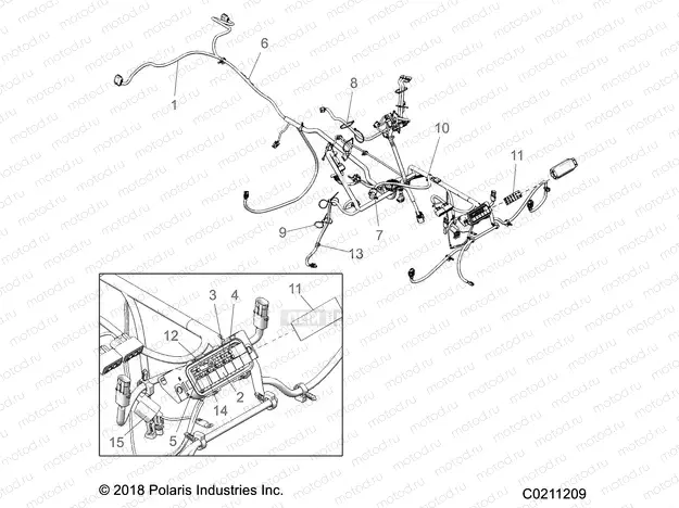 ELECTRICAL | ELECTRICAL, HARNESS - A20SXM95AL/CAL (C0211209)