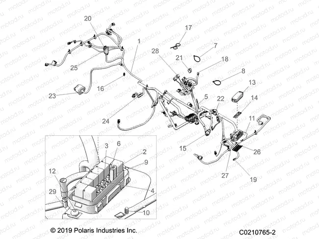 ELECTRICAL | ELECTRICAL, HARNESS - A20SYE95KH(C0210765-2)