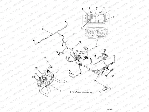 ELECTRICAL | ELECTRICAL, HARNESSES - R15RUAD1AA (701031)