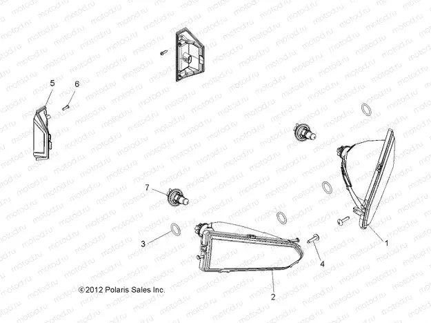 ELECTRICAL | ELECTRICAL, HEADLIGHT and TAILLIGHT - R16RVAD1A1 (49RGRTAILLAMPS13900XP)