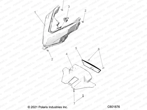 ELECTRICAL | ELECTRICAL, HEADLIGHT and TAILLIGHT - S22TLF6RSL/6REL (C601876)