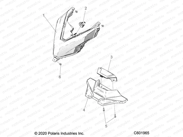 ELECTRICAL | ELECTRICAL, HEADLIGHT and TAILLIGHT - S23TKV8MS (C601965)