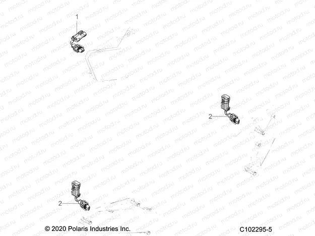 ELECTRICAL | ELECTRICAL, HEADLIGHT HARNESS JUMPER - A21SEJ57B1/B3/B5 (C102295-5)