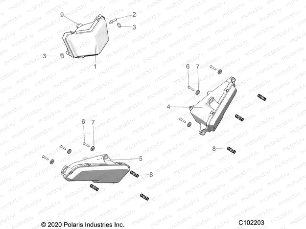ELECTRICAL | ELECTRICAL, HEADLIGHTS - A20SXE95KL/KR (C102203)