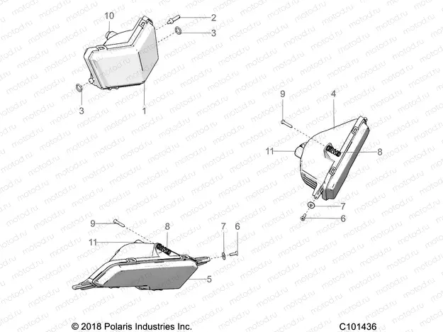ELECTRICAL | ELECTRICAL, HEADLIGHTS - A22SXA85A1/A6 (C101436)