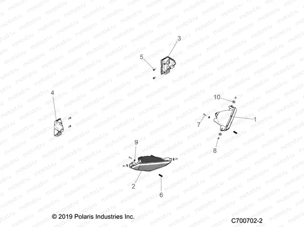 ELECTRICAL | ELECTRICAL, HEADLIGHTS AND TAILLIGHTS - R21T6A99A1/B1 (C700702-2)