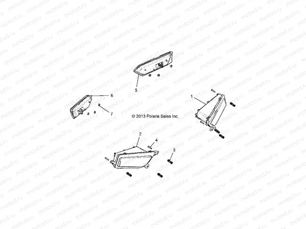ELECTRICAL | ELECTRICAL, HEADLIGHTS AND TAILLIGHTS - Z18VBA87B2/E87BK/BU/LK/BR (49RGRTAILLAMPS14RZR1000)