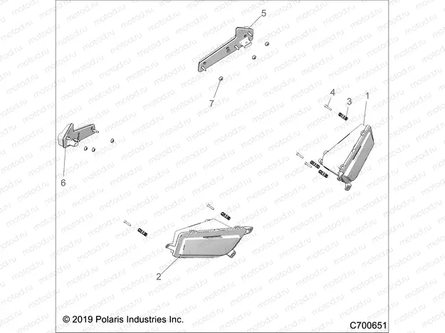 ELECTRICAL | ELECTRICAL, HEADLIGHTS AND TAILLIGHTS - Z20N4E92AL/AR/BL/BR/F92AL/AR (C700651)