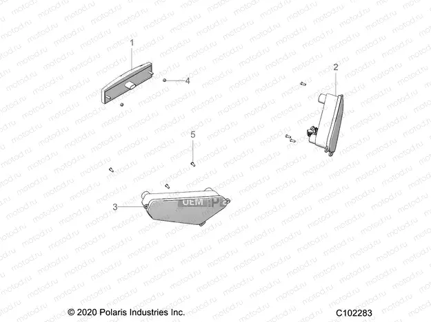 ELECTRICAL | ELECTRICAL, HEADLIGHTS, TAILLIGHTS and BULBS - A23HZB15A1/A4/B1/B4 (C102283)