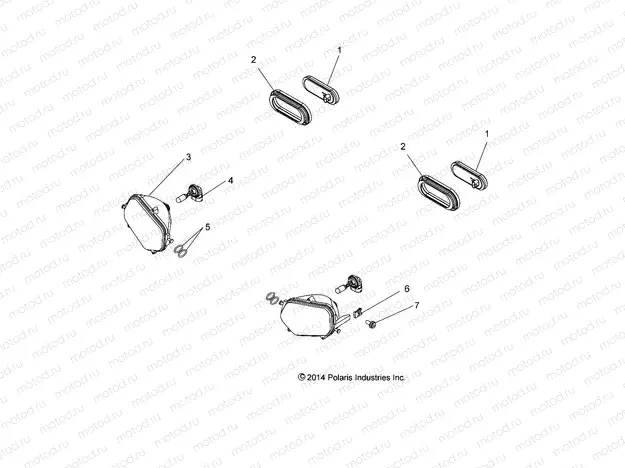 ELECTRICAL | ELECTRICAL, HEADLIGHTS, TAILLIGHTS and BULBS - L15U2NAGFA/MA (49LEVTAILLAMPS15M)