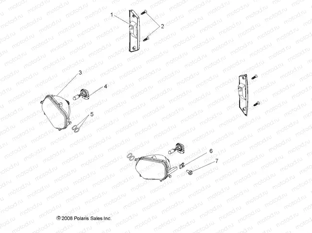 ELECTRICAL | ELECTRICAL, HEADLIGHTS, TAILLIGHTS and BULBS - R16RNA57A1/A9/A4/E57AH (49RGRTAILLAMPS097004X4)