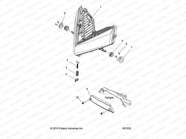 ELECTRICAL | ELECTRICAL, HEADLIGHT/TAILLIGHT - S22MDX6DSA/6DEA (601035)