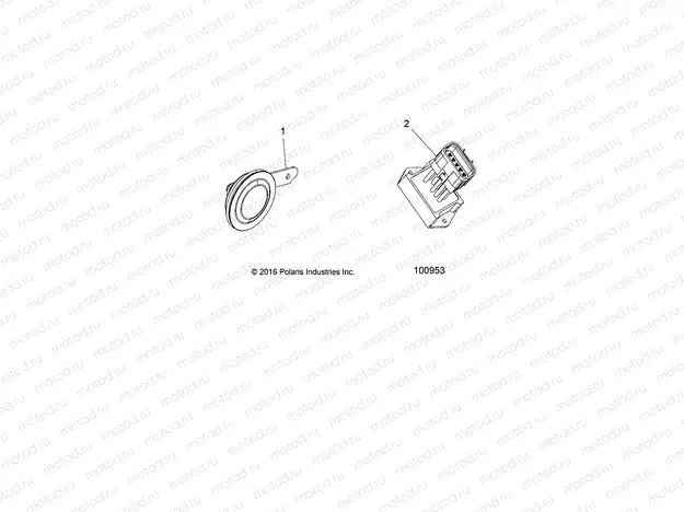ELECTRICAL | ELECTRICAL, HORN and FLASH MODULE - A19SVS95FR