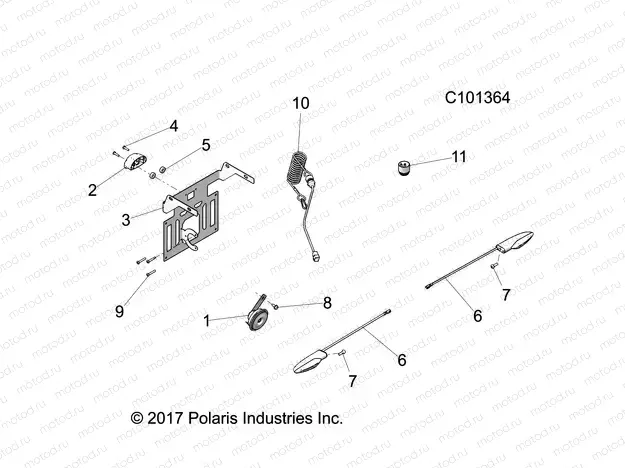 ELECTRICAL | ELECTRICAL, HORN and LICENSE PLATE LIGHT - A20SEF57C1/S57C1/C2/C5/C9/CK/CY/F1/F2