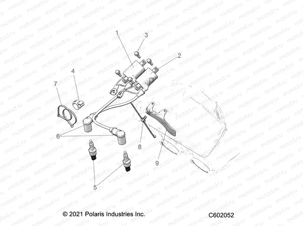 ELECTRICAL | ELECTRICAL, IGNITION COIL/SPARK PLUGS - S22TGM8MS/8ME/TGW8MS/8ME ALL OPTIONS (C602052)