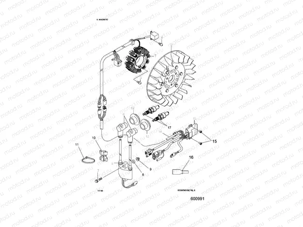 ELECTRICAL | ELECTRICAL, IGNITION SYSTEM - S21CEA5BSL (600991)