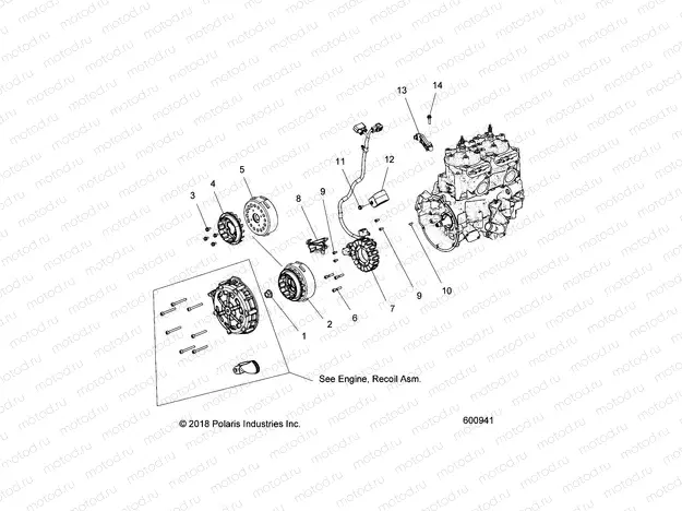 ELECTRICAL | ELECTRICAL, IGNITION SYSTEM - S21TKP6RS/6RE ALL OPTIONS (600941)