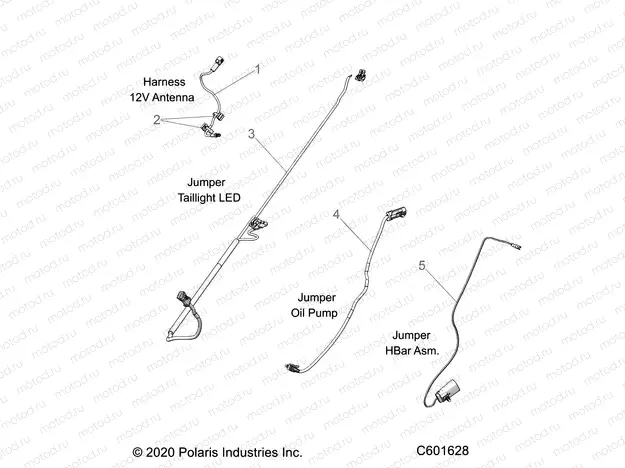 ELECTRICAL | ELECTRICAL, JUMPER WIRES - S22TKL8RS/8RE ALL OPTIONS (C601628)